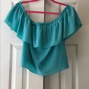 Beau Tissu off the shoulder top